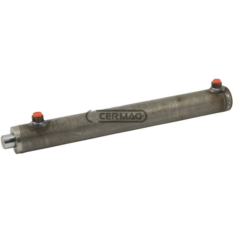 Vérin double effet Alésage 40 mm tige 25 mm Course 500 mm Tout fermé 644 mm COMPATIBLE - 82838