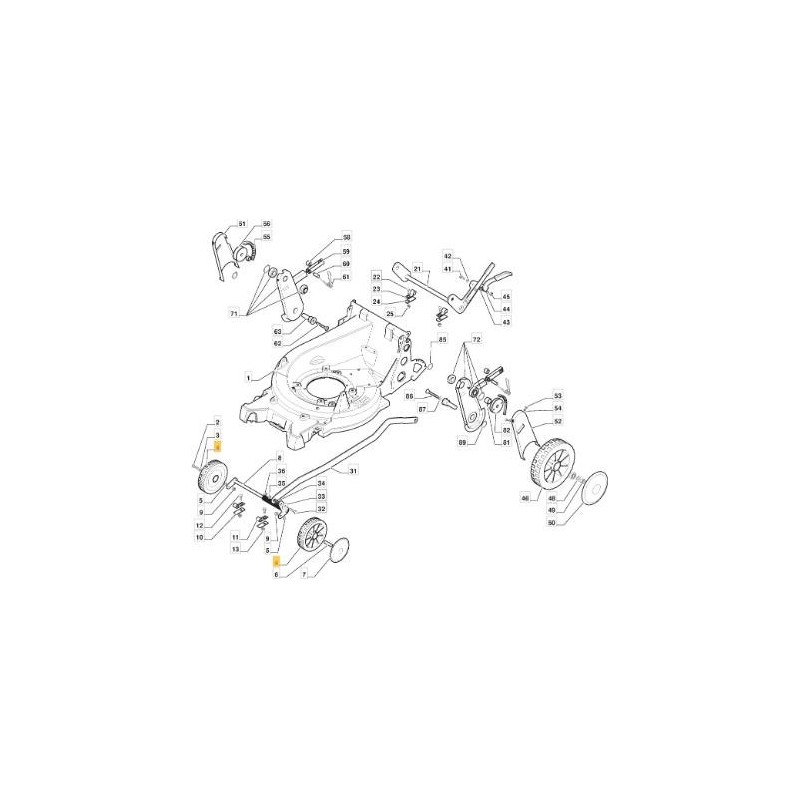 Kupplungsmechanismus Traktor Serie TN 75 90 4 Zylinder FIAT NEW HOLLAND 15796
