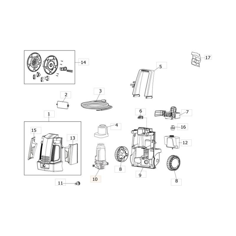 POMPE À MOTEUR EMAK D'ORIGINE CH73040221