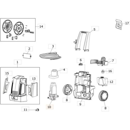BOMBA DE MOTOR EMAK ORIGINAL CH73040221 | NewgardenAgri.com
