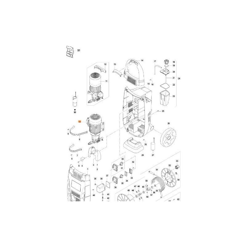 BOMBA DE MOTOR EMAK ORIGINAL CH73040433