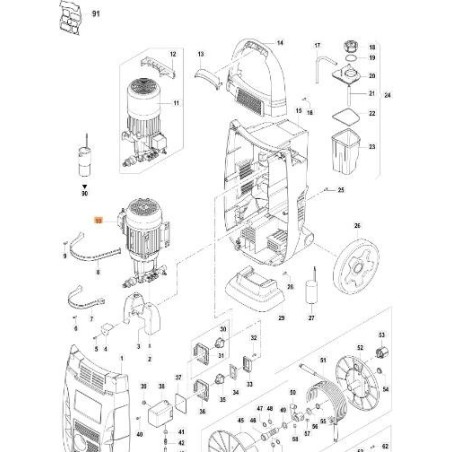 BOMBA DE MOTOR EMAK ORIGINAL CH73040433 | NewgardenAgri.com