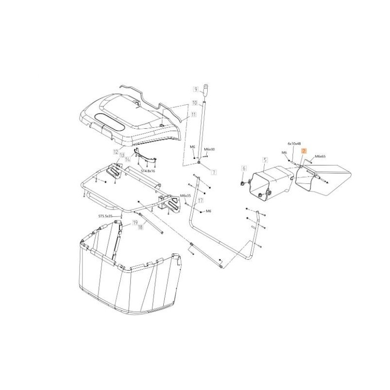 ÉCHAPPEMENT D'ORIGINE EMAK TS000052R