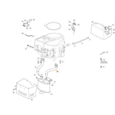 TUBO DE CONECTOR DE ESCAPE IZQUIERDO EMAK ORIGINAL G118738279E0R | NewgardenAgri.com