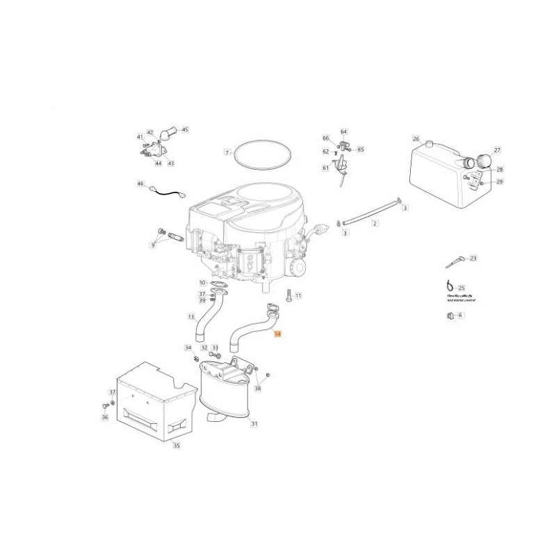 ORIGINAL EMAK LINKS AUSPUFFVERBINDUNGSROHR G118738279E0R