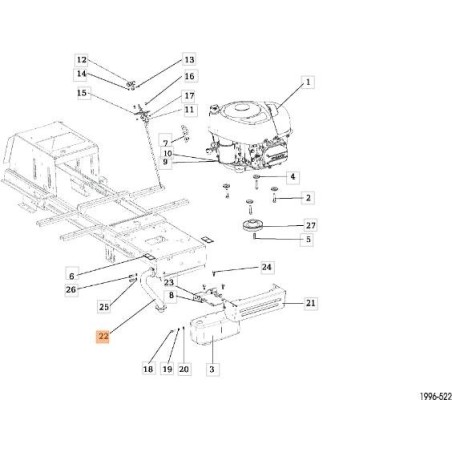 TUBO DE ESCAPE ORIGINAL EMAK SGS532927402123 | NewgardenAgri.com