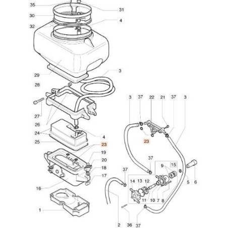 ANELLO OR ORIGINALE EMAK 3049039R | NewgardenAgri.com