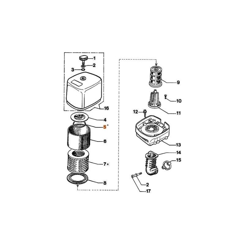 Joint torique d'origine EMAK 3049050R
