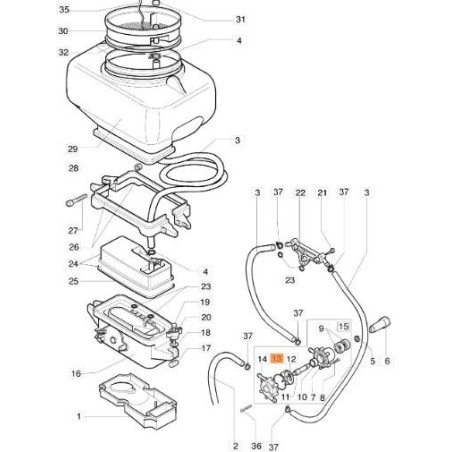 BAGUE EMAK ORIGINALE 3049064R | NewgardenAgri.com
