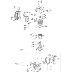ORIGINAL EMAK SCREW 3960030R | NewgardenAgri.com