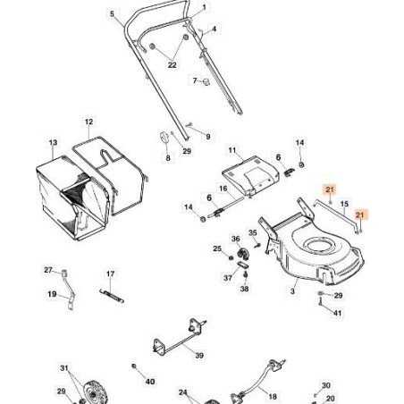 ANILLO DE TOPE EMAK ORIGINAL 3045035R | NewgardenAgri.com