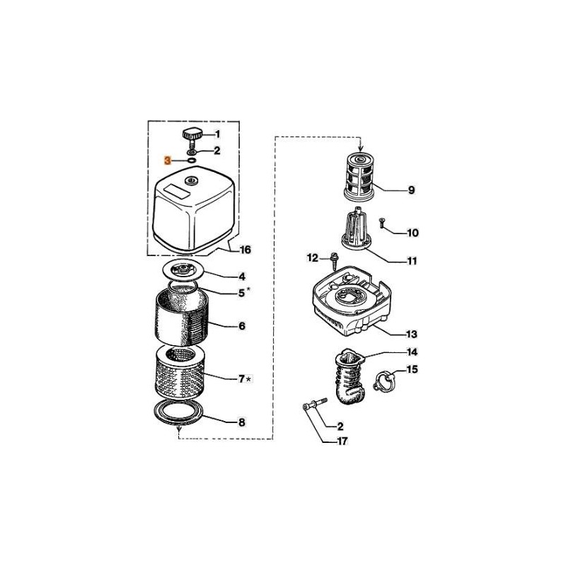 Joint torique d'origine EMAK 3049005R
