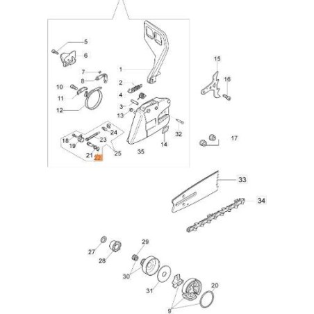 ANELLO OR ORIGINALE EMAK 3049007 | NewgardenAgri.com