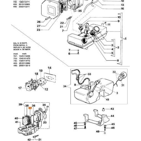 TORNILLO EMAK ORIGINAL 320000004 | NewgardenAgri.com