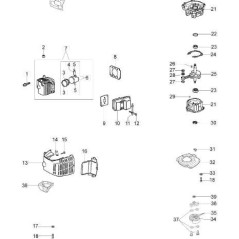 SOPORTE ORIGINAL EMAK 4162265 | NewgardenAgri.com