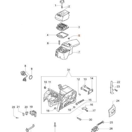 DEFLECTOR EMAK ORIGINAL 50070066 | NewgardenAgri.com