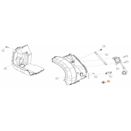 ORIGINAL EMAK KABELCLIP L66152488 | NewgardenAgri.com