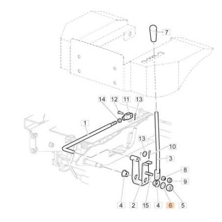 ORIGINAL EMAK WASHER 3916012R | NewgardenAgri.com