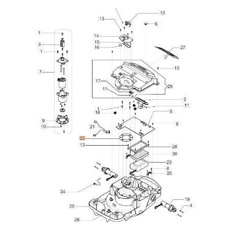 ESPACIADOR ORIGINAL EMAK AK441830 | NewgardenAgri.com