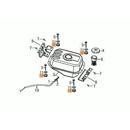 ANTIVIBRACIÓN ORIGINAL EMAK L66151883 | NewgardenAgri.com