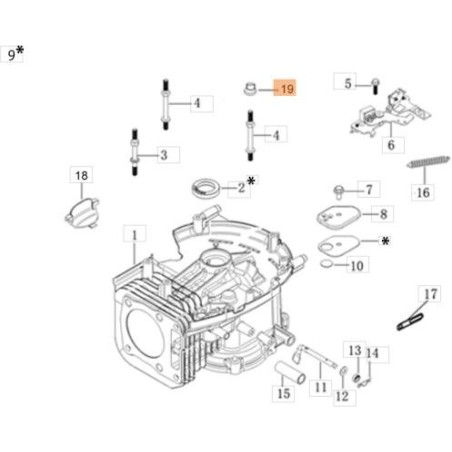 DOUILLE EMAK ORIGINALE L66152069 | NewgardenAgri.com