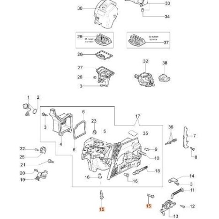 VIS EMAK ORIGINALE 3860099R | NewgardenAgri.com