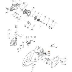 TORNILLO EMAK ORIGINAL 3960114R | NewgardenAgri.com
