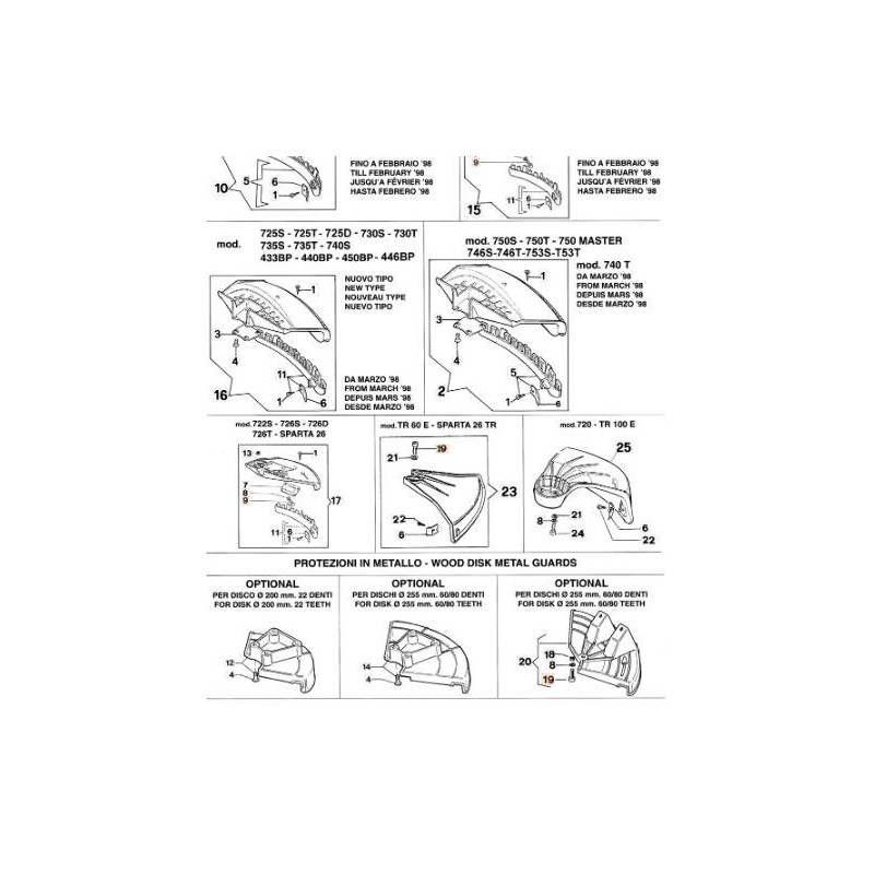 ORIGINAL EMAK SCREW 3801011R