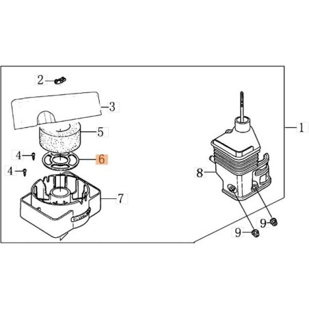 ORIGINAL EMAK-KÜHLERGRILL L66150388 | NewgardenAgri.com