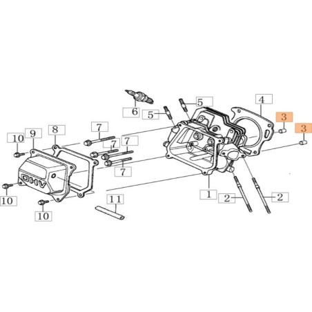 PERNO ORIGINALE EMAK L66152083 | NewgardenAgri.com
