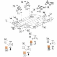DOUILLE EMAK ORIGINALE L66152560 | NewgardenAgri.com
