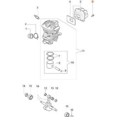 TORNILLO EMAK ORIGINAL 3860117R | NewgardenAgri.com