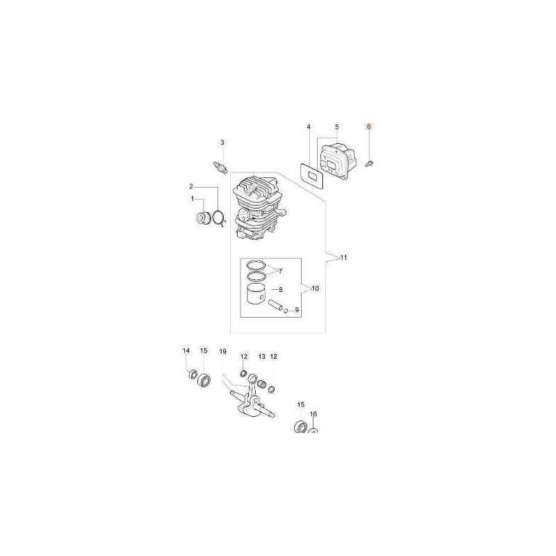 VIS EMAK ORIGINALE 3860117R