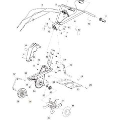 FIXATEUR ÉLASTIQUE AVEC BOUCHON POUR GOUPILLE DE CYLINDRE D.15 ORIGINAL EMAK 3024050R | NewgardenAgri.com