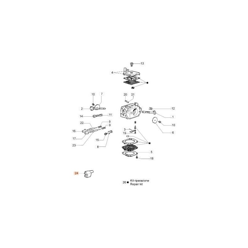 GUIDE DE VIS EMAK ORIGINAL 50010125