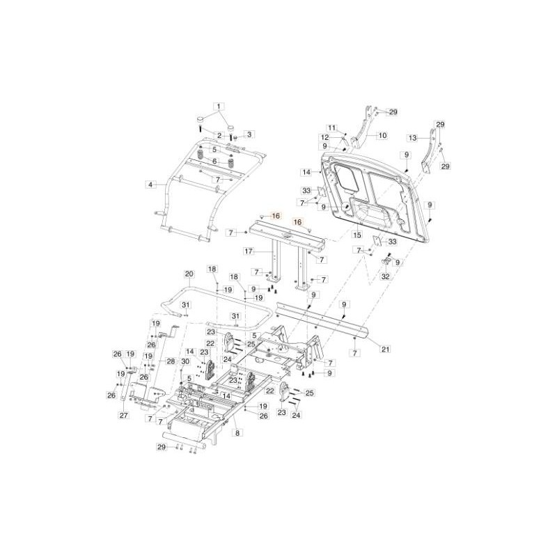 ORIGINAL EMAK 68130133R VIBRATION DAMPER