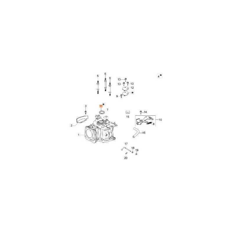 Anillo de sello EMAK original L66150409