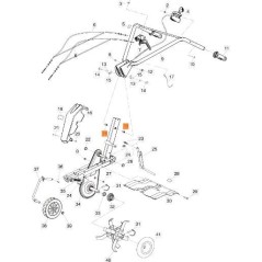 INSERTO ROSCA HEXAGONAL TS M8 TSE11 ZNB(X ESPESOR 0,5-3,5 ORIGINAL EMAK 3933001R | NewgardenAgri.com