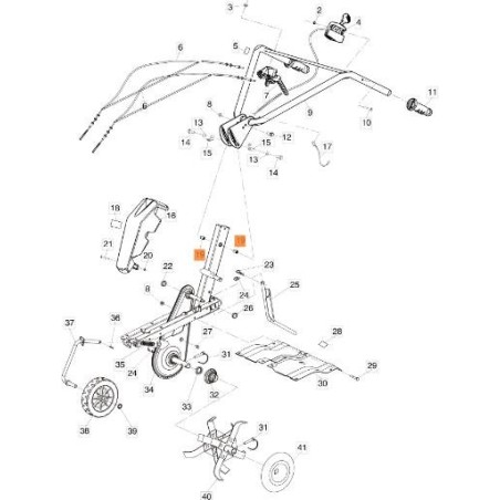 GEWINDEEINSATZ SECHSKANT TS M8 TSE11 ZNB(X DICKE 0.5-3.5 ORIGINAL EMAK 3933001R | NewgardenAgri.com