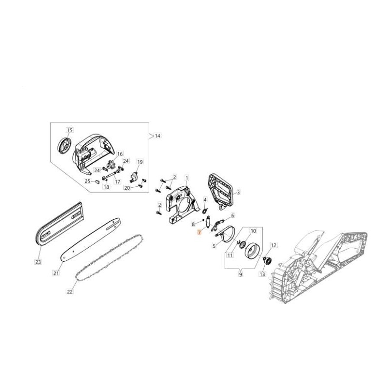 MOLLA NASTRO FRENO CAT. D.1.6 D.E.10 SP.9.8 DX TRA ORIGINALE EMAK 54050075R