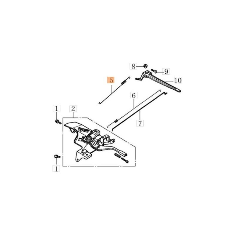 ZUGFEDER FÜR ORIGINAL EMAK VERGASER L66151866