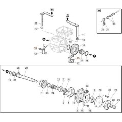 SCREW TE FLANG.ZIGR. 8.8 M 6X20 DIN 6921 ZNB (C:2) ORIGINAL EMAK 3906037R | NewgardenAgri.com