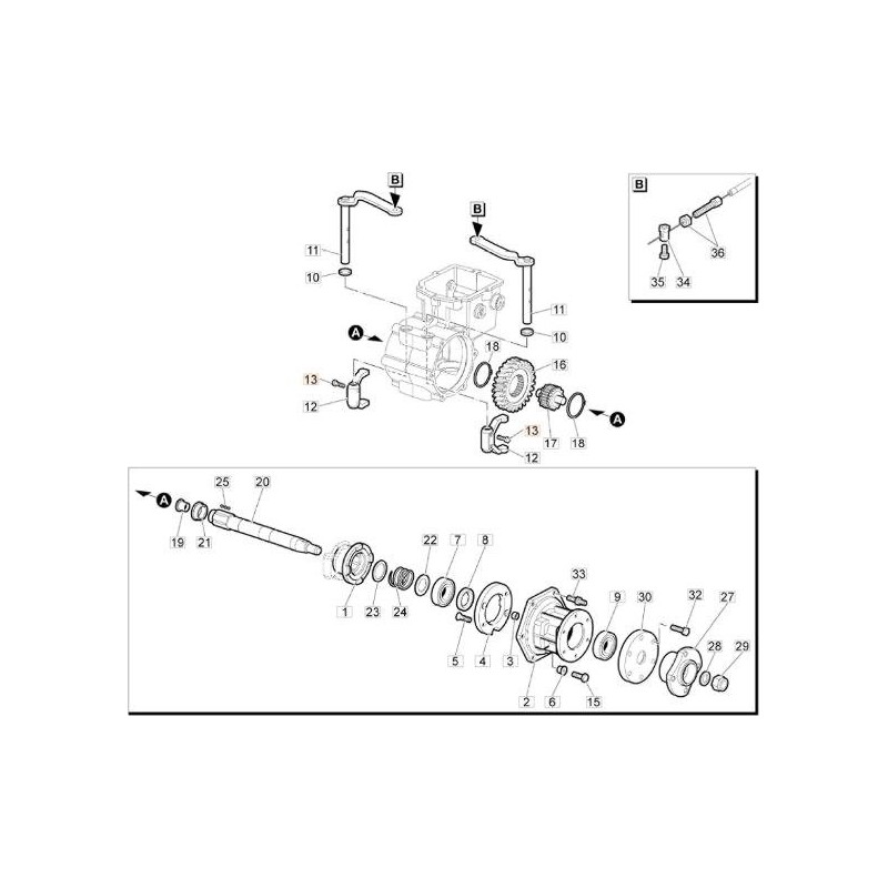 SCREW TE FLANG.ZIGR. 8.8 M 6X20 DIN 6921 ZNB (C:2) ORIGINAL EMAK 3906037R