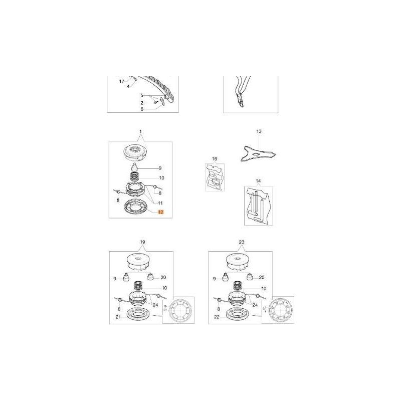 COPERCHIO ORIGINALE EMAK 4199035BR