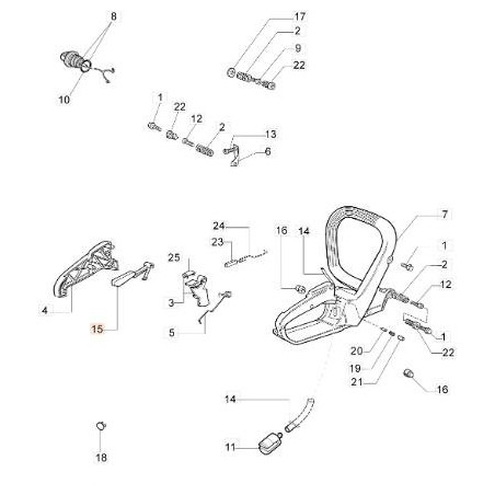 LEVIER EMAK ORIGINAL 50050046AR | NewgardenAgri.com