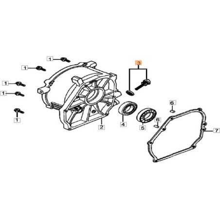 TAPÓN DE ACEITE ORIGINAL EMAK L66152106 | NewgardenAgri.com