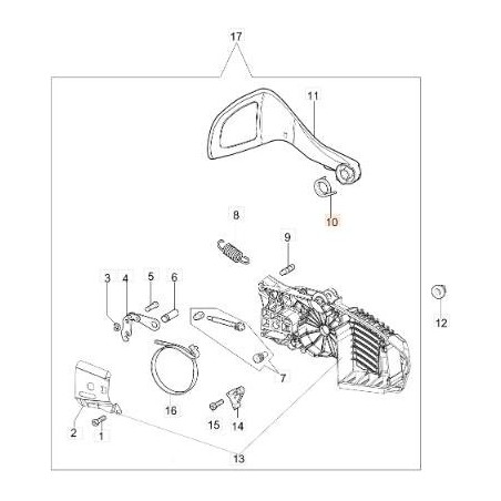 RESSORT ORIGINAL EMAK 50010088AR | NewgardenAgri.com