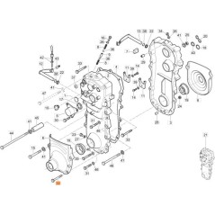SCREW TE FLANG.ZIGR. 8.8 M 6X45 DIN 6921 ZNB ORIGINAL EMAK 3906046 | NewgardenAgri.com