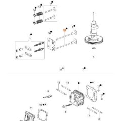ASTA BILANCIERE ORIGINALE EMAK L66150402 | NewgardenAgri.com