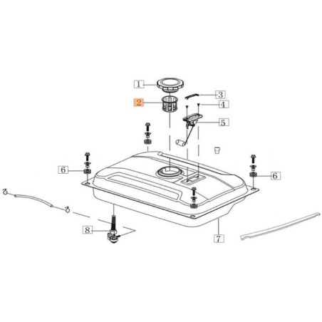 FILTRE ORIGINAL EMAK L66152175 | NewgardenAgri.com